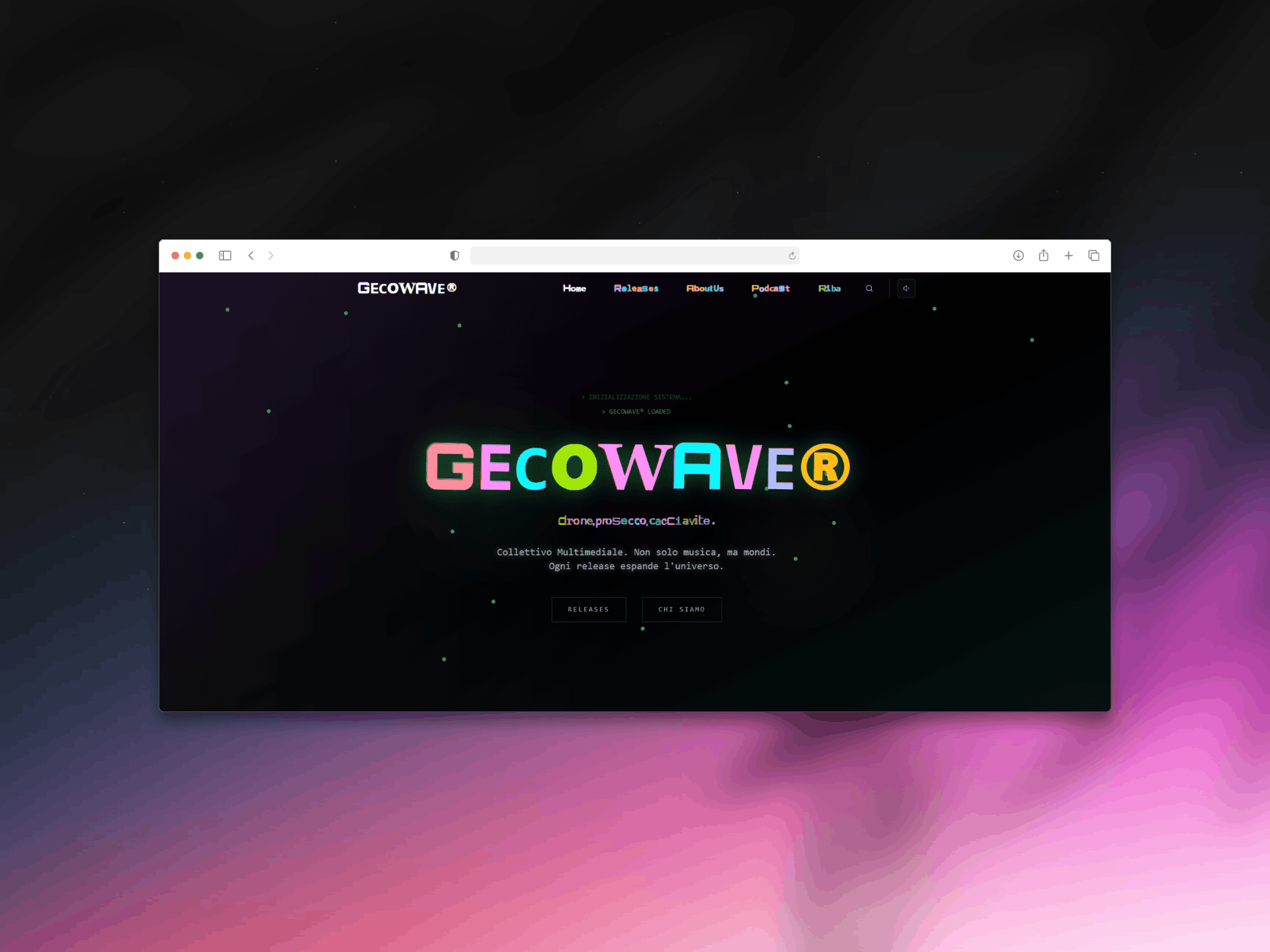 Gecowave Website